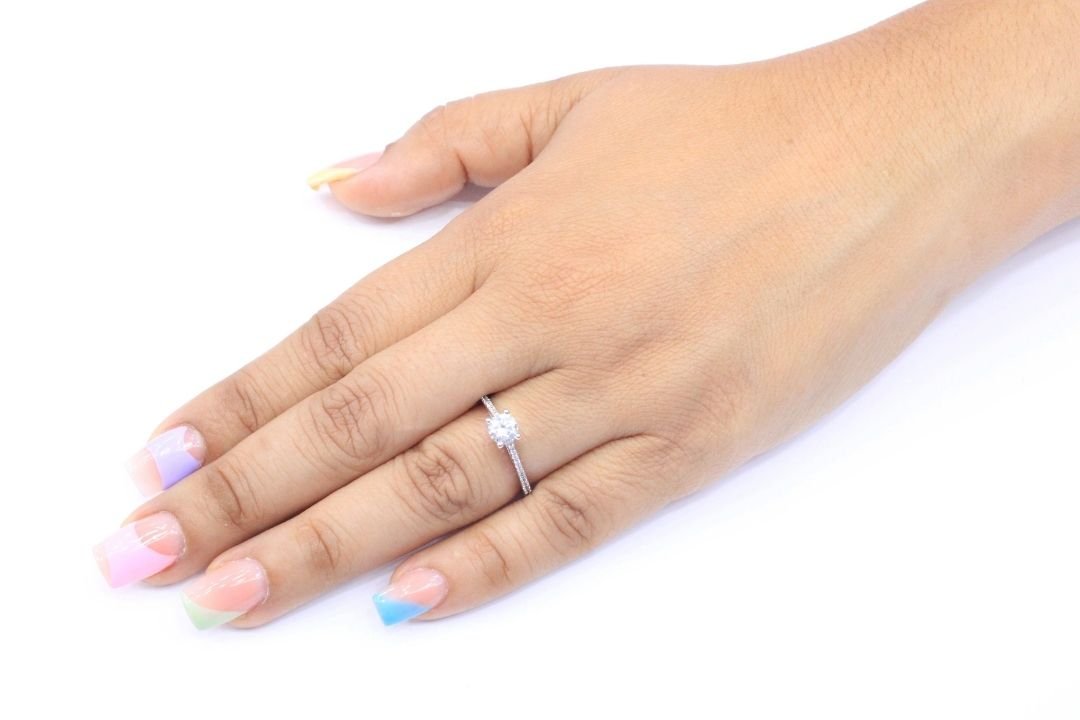 Anillo de compromiso mod. 2089 - Joyería Orovel’s