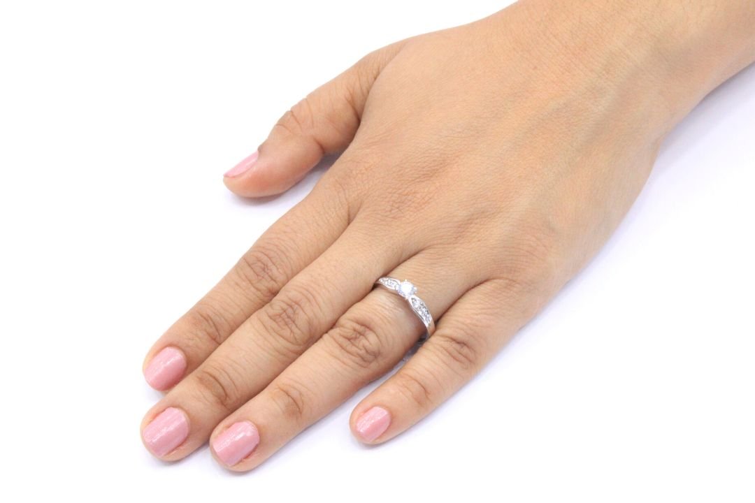 Anillo de compromiso mod. 4664 - Joyería Orovel’s