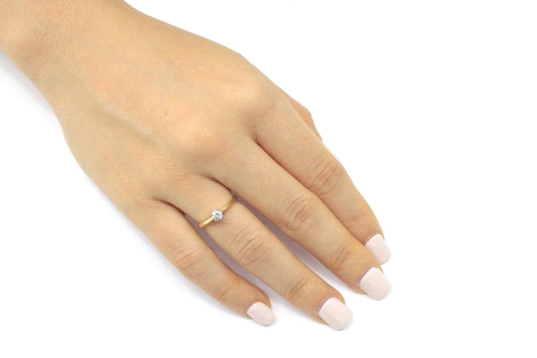 Anillo de compromiso mod. 4961 - Joyería Orovel’s