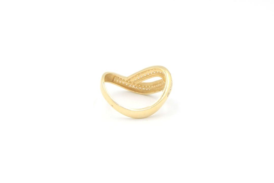 Anillo Doble Cruzado mod. 4714 - Joyería Orovel’s