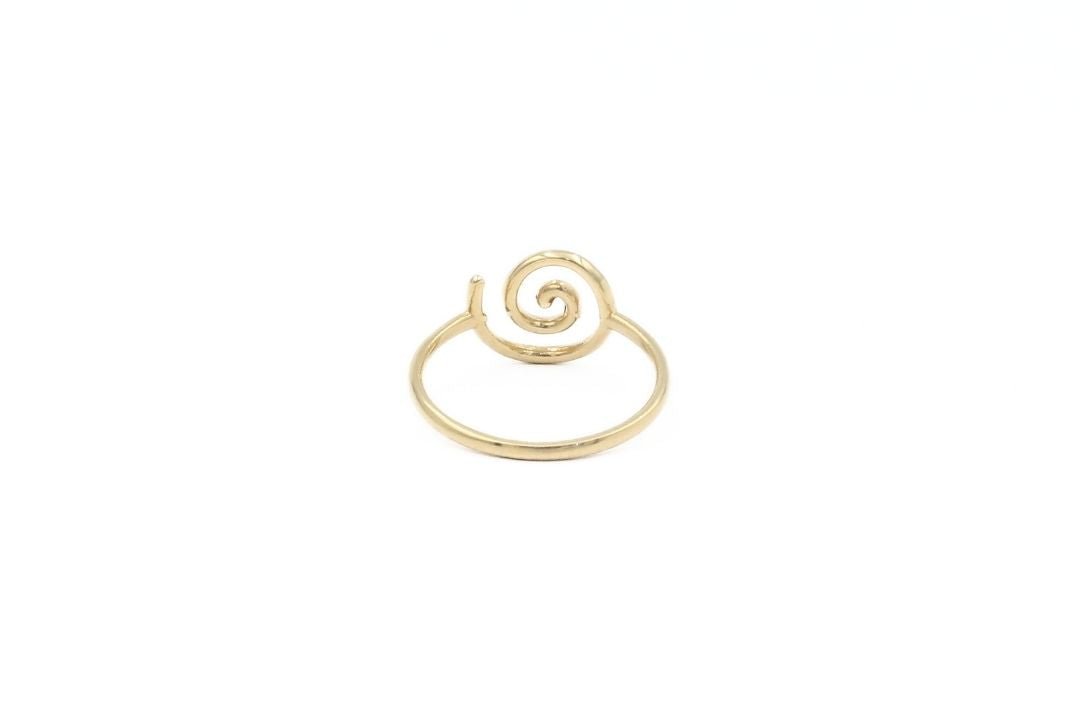 Anillo Espiral Estilo Tubular mod. 5897 - Joyería Orovel’s
