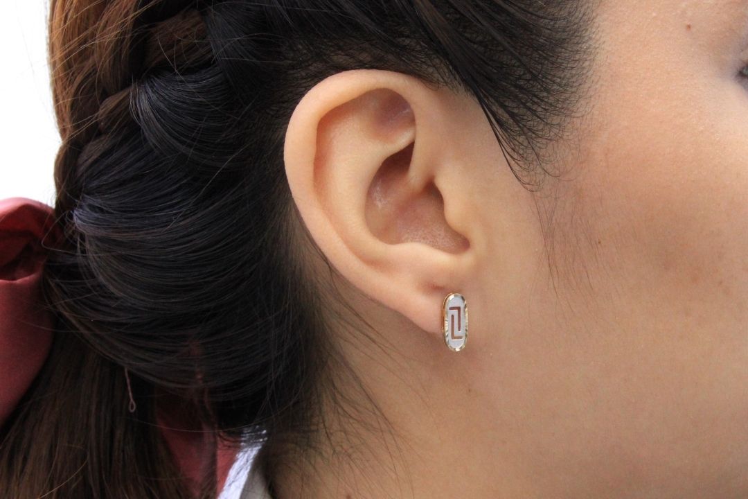 Arete Clip de Diseño Elegante mod. 6237 - Joyería Orovel’s