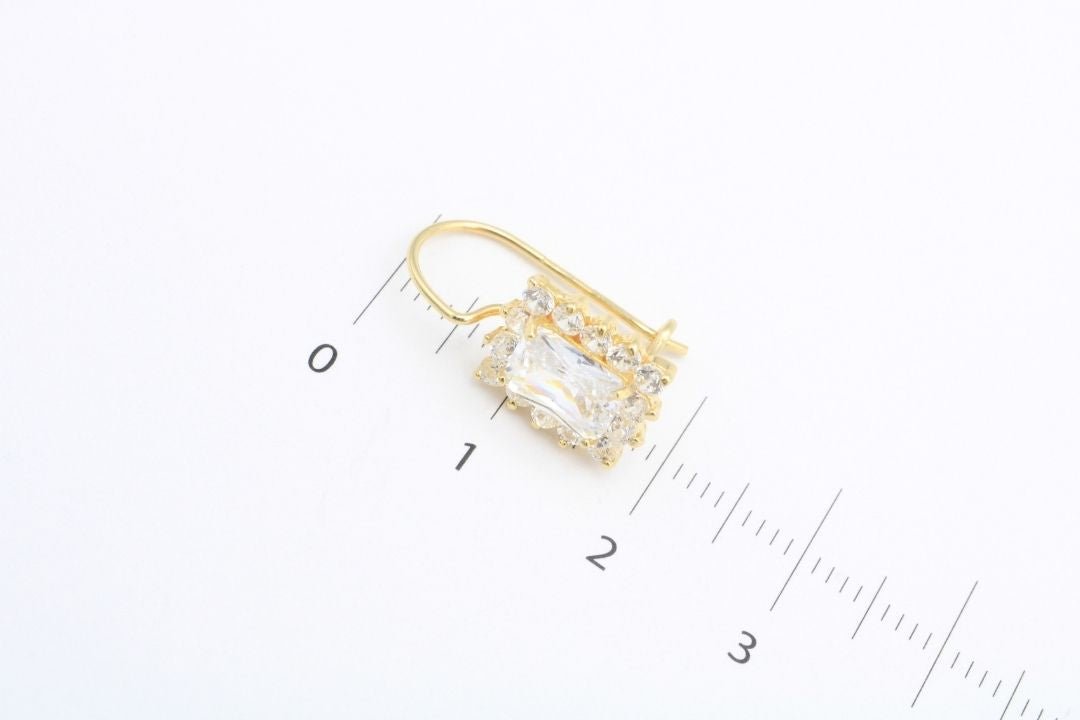 Arete con Piedra mod. 2853 - Joyería Orovel’s