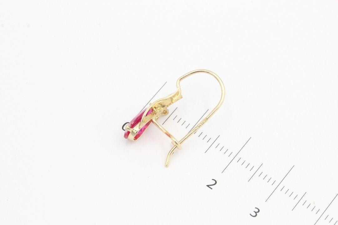 Arete con Piedra mod. 3433 - Joyería Orovel’s