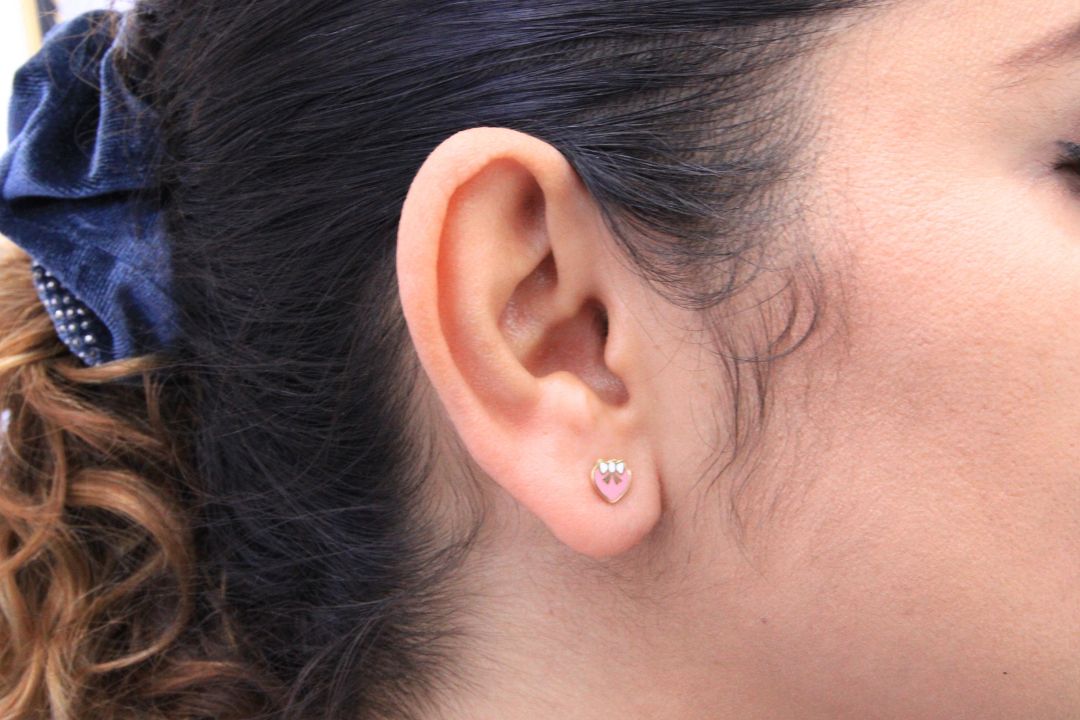 Arete Corazón de Regalo mod. 5534 - Joyería Orovel’s