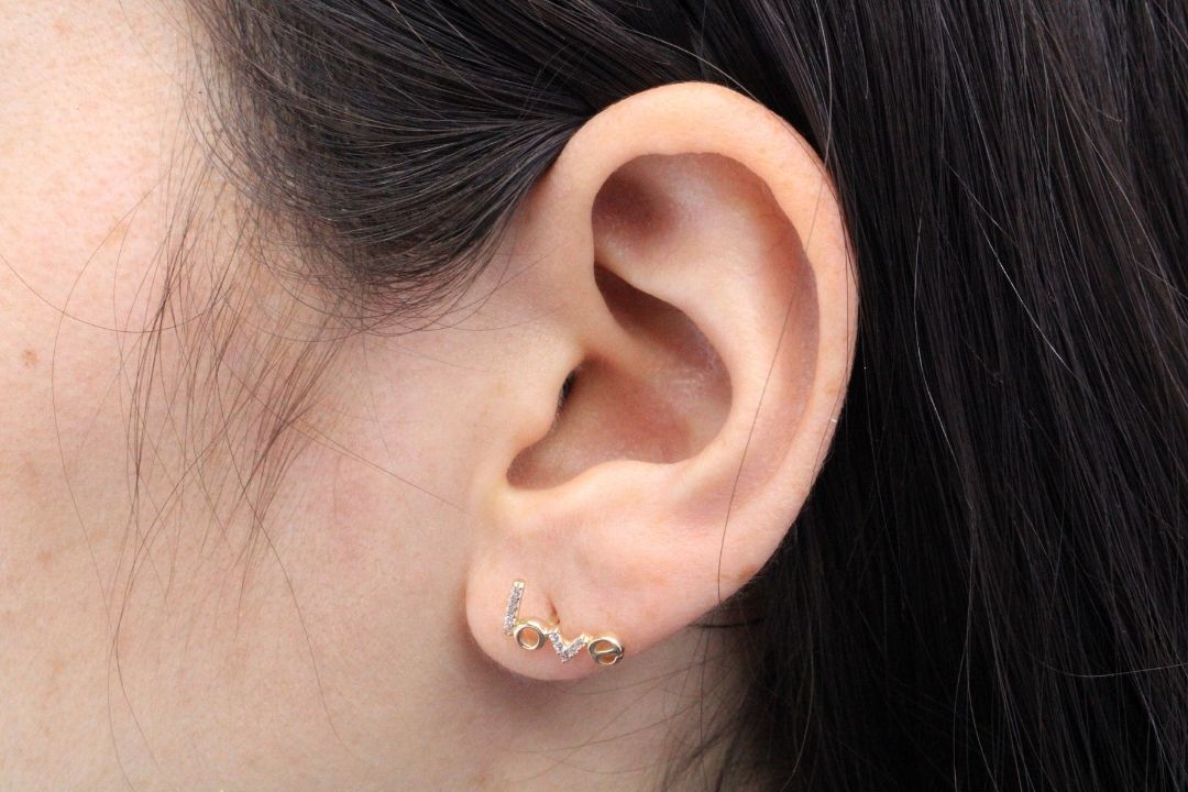 Arete de Oro 14k mod. 3330 - Joyería Orovel’s
