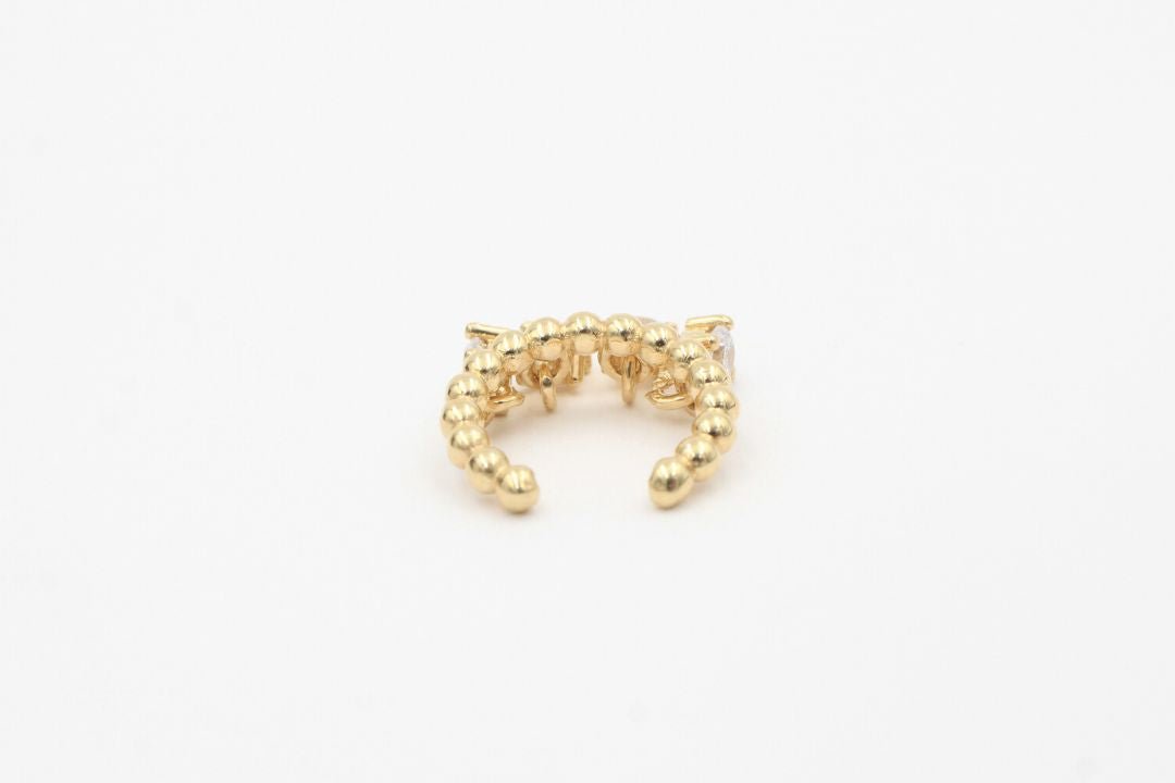 Arete de Oro 14k mod. 3797 - Joyería Orovel’s