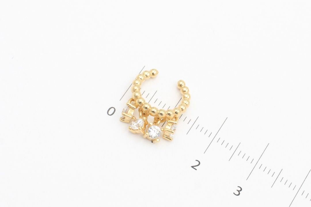 Arete de Oro 14k mod. 3797 - Joyería Orovel’s