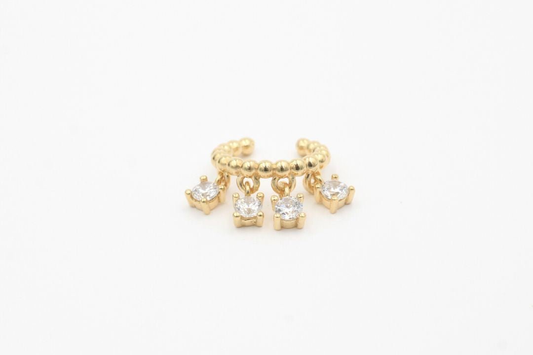 Arete de Oro 14k mod. 3797 - Joyería Orovel’s