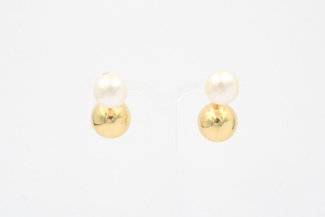 Arete de Oro 14k mod. 3855 - Joyería Orovel’s