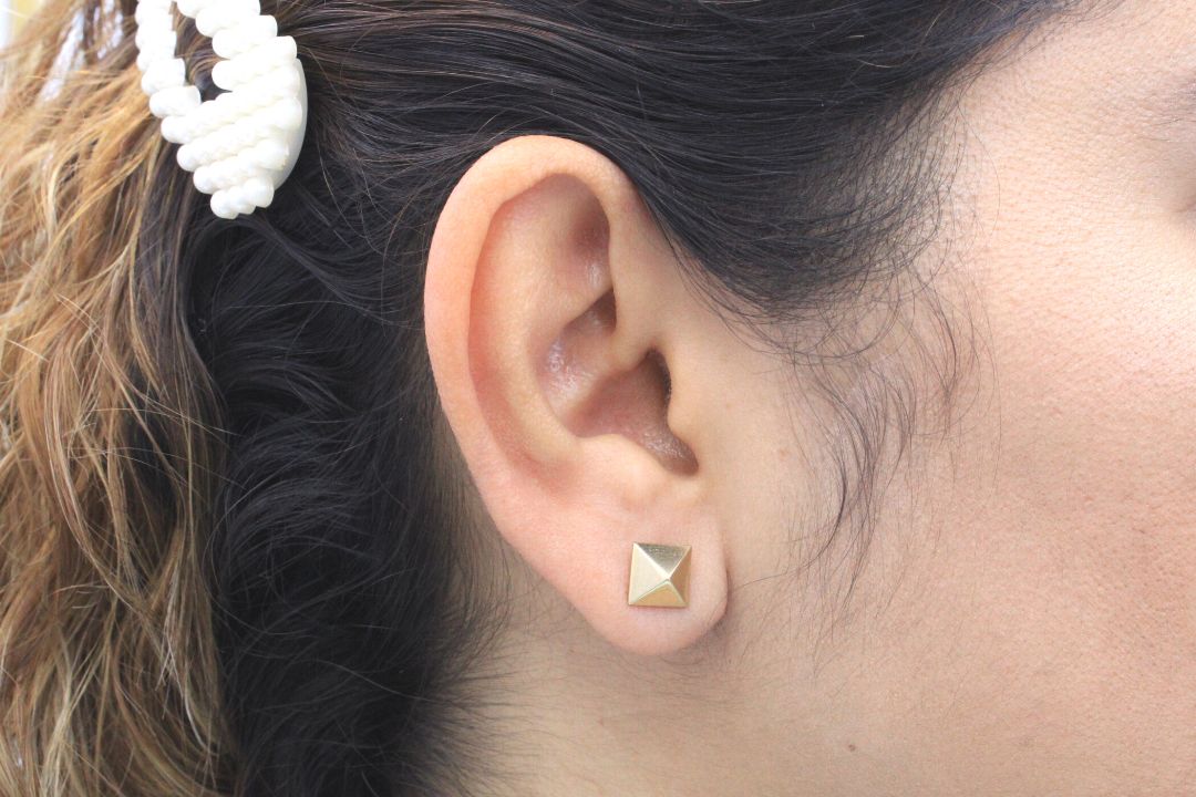 Arete de Oro 14k mod. 4088 - Joyería Orovel’s