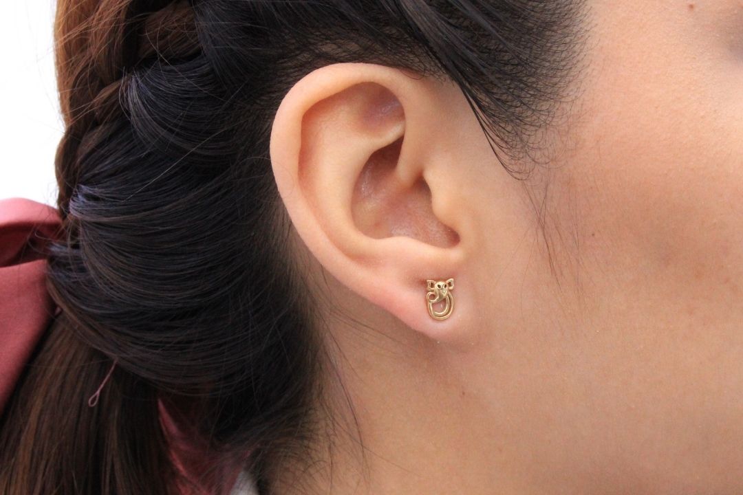Arete Especial de Silueta de Elefante mod. 6189