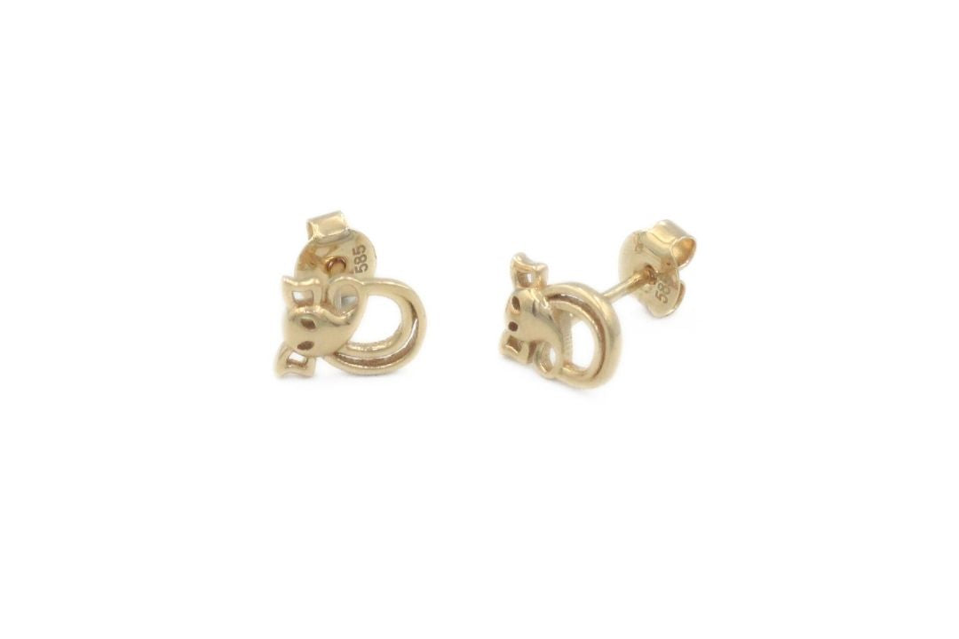 Arete Especial de Silueta de Elefante mod. 6189