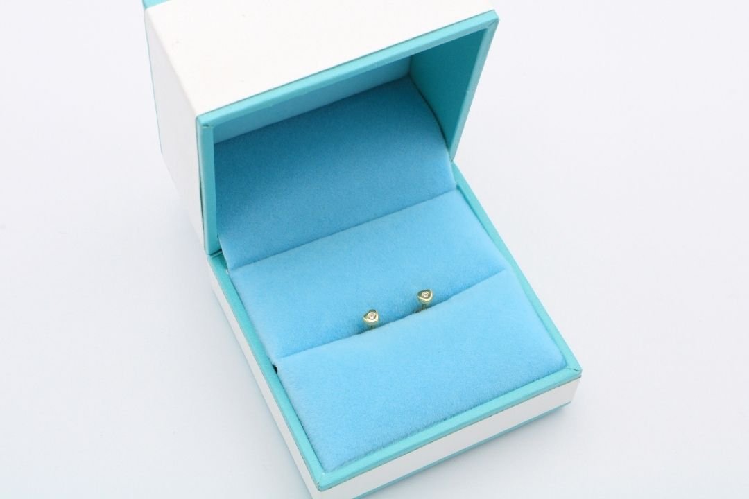 *Broquel 14k con Diamante Mod. 2701 - Joyería Orovel’s