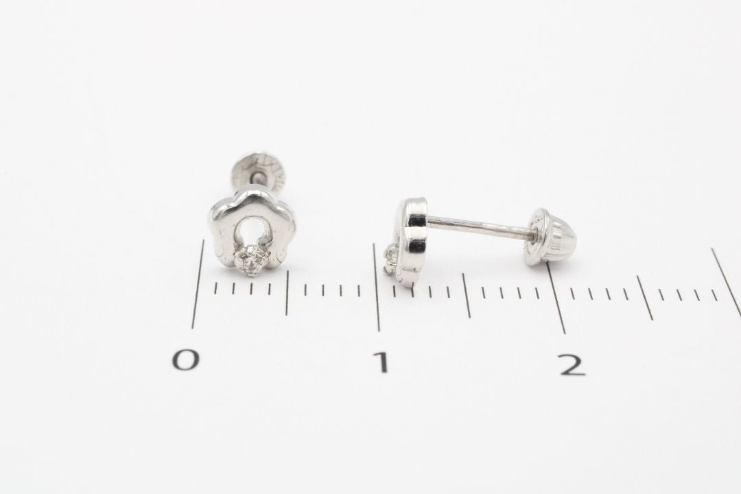 *Broquel 14k con Diamante Mod. 2708 - Joyería Orovel’s