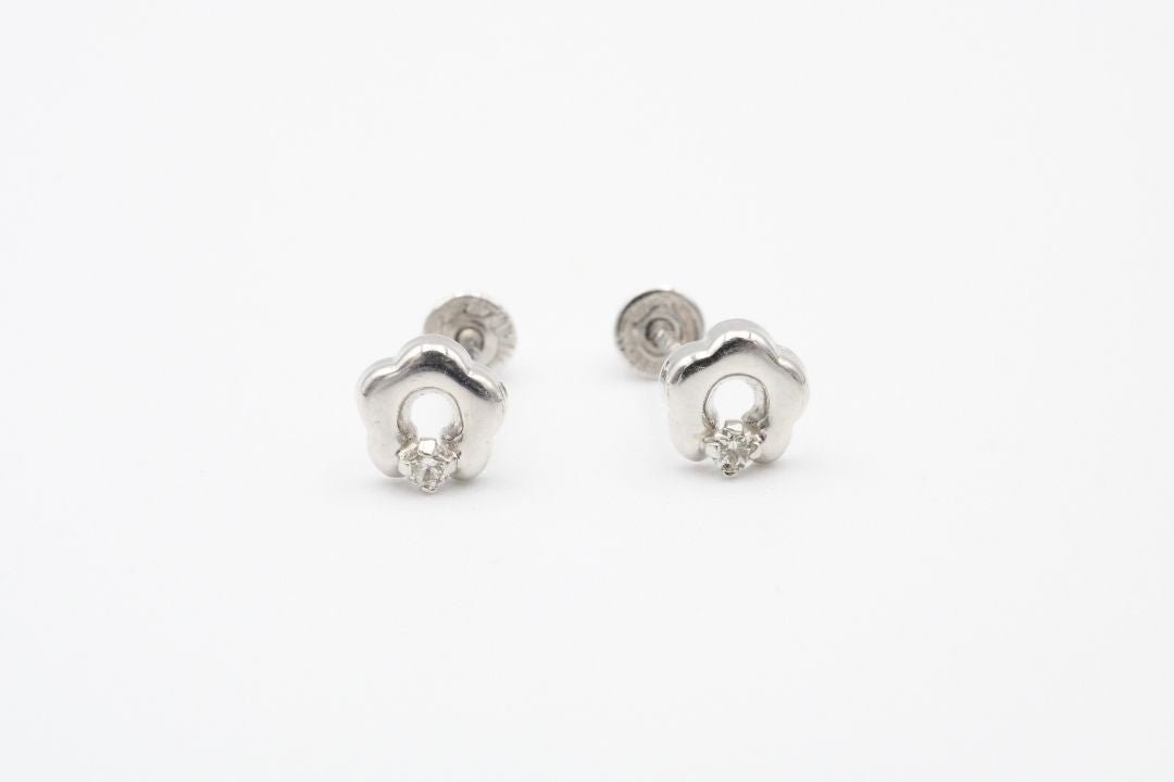 *Broquel 14k con Diamante Mod. 2708 - Joyería Orovel’s