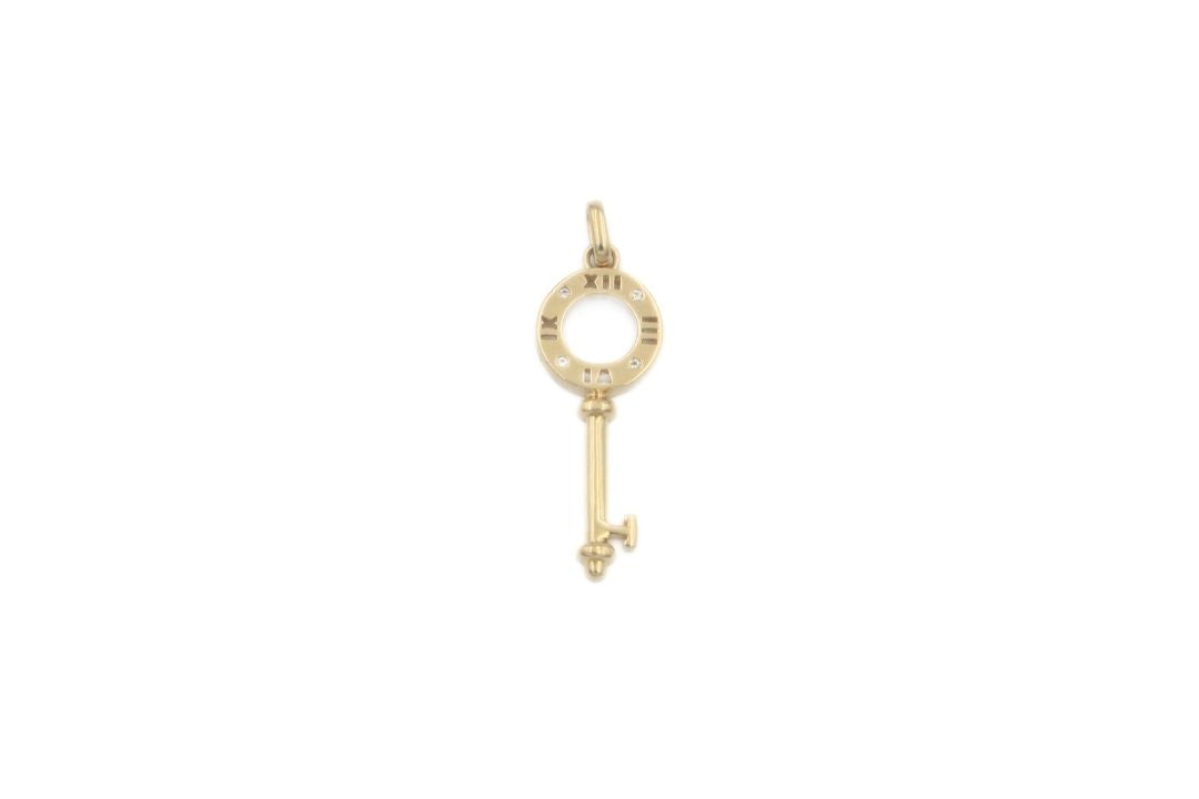Dije en Forma de Llave con Zirconias Finas mod. 6199