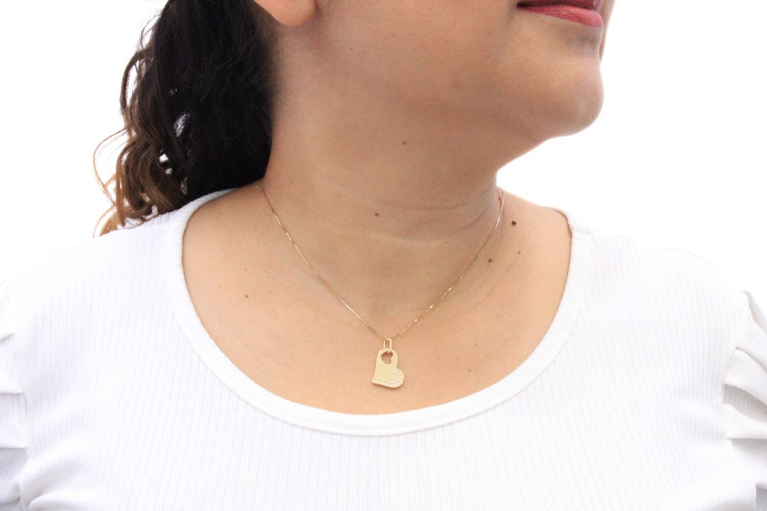Dije de Corazón con Zirconias mod. 5976
