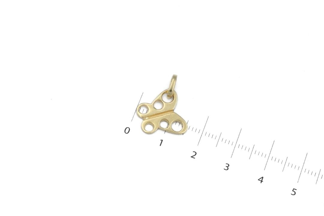 Dije de Mariposa con Círculos Calados mod. 6212