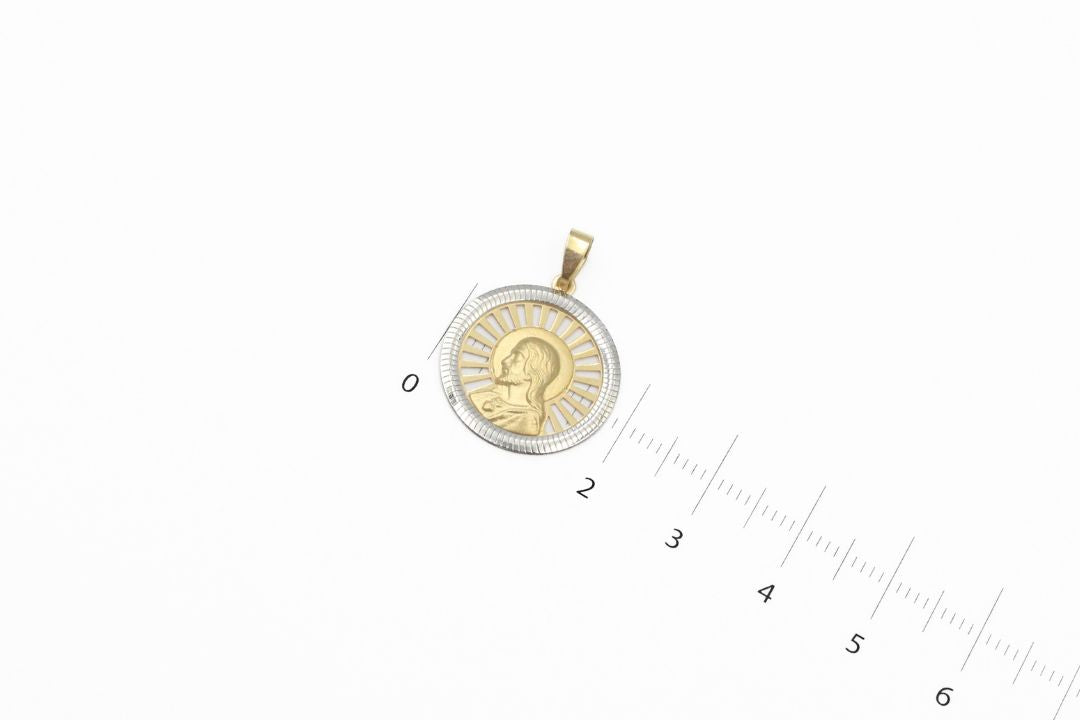 Medalla del Rostro Divino de Diseño Calado mod. 5913