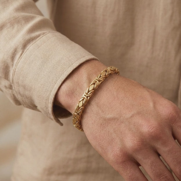 Pulsera de Oro 14k Monaco Modelo Rey mod. 10998