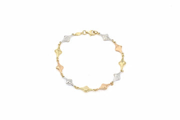 Pulsera con Destellos de Oro Florentino mod. 6043