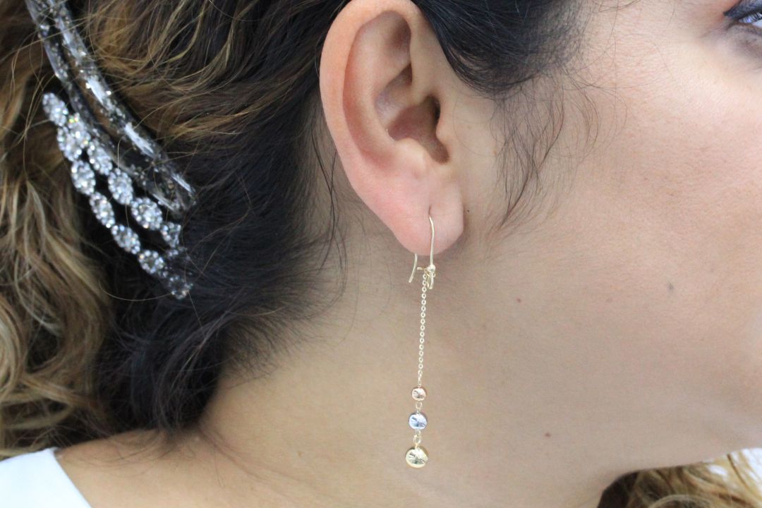Arete Largo para Mujer mod. 4528