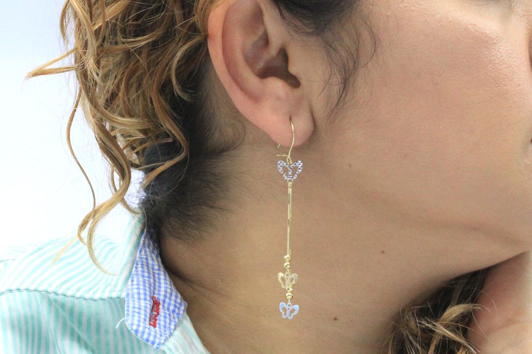 Arete Largo para Mujer mod. 4577