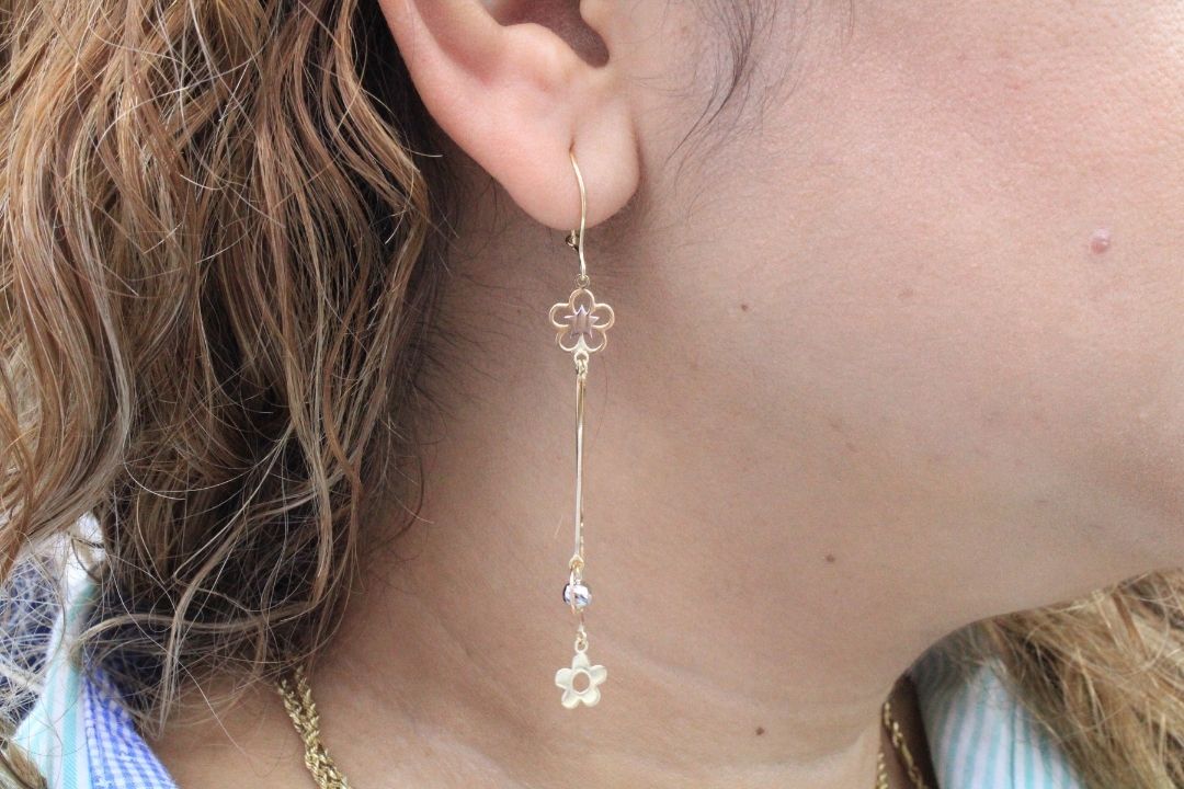 Arete Largo para Mujer mod. 1089