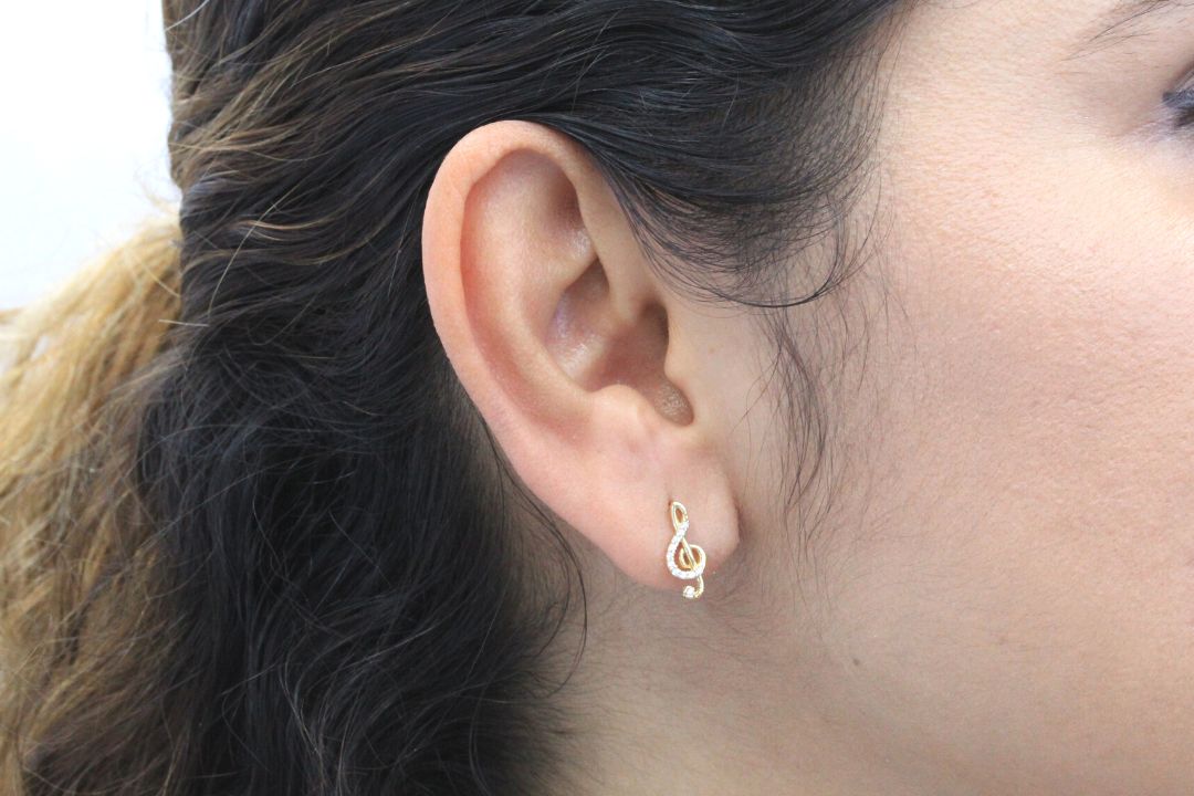 Arete de Oro 14k mod. 4178