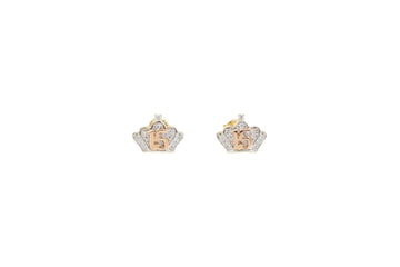 Arete de XV Años de Coronas Florentinas con Zirconias mod. 5525
