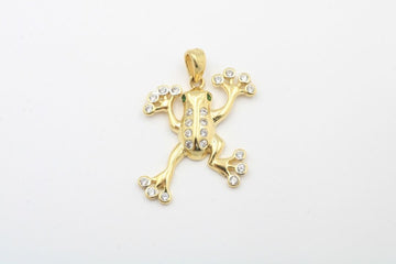 Dije de Rana con Piedras Brillantes mod. 0662