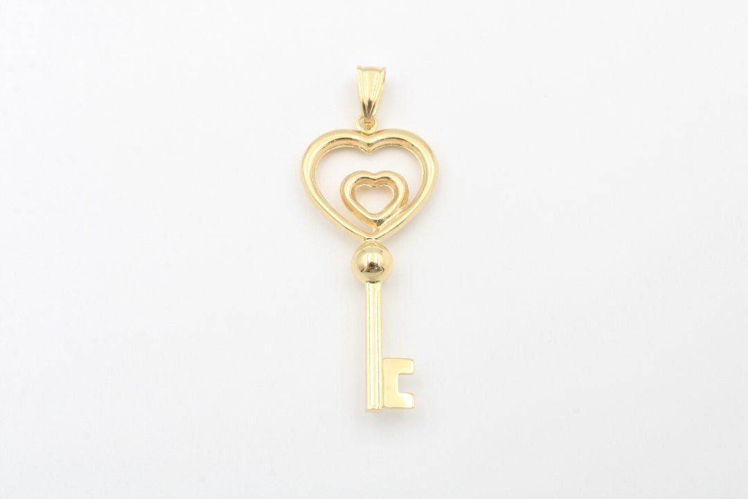 Dije de Llave Hueca de Corazón mod. 0649