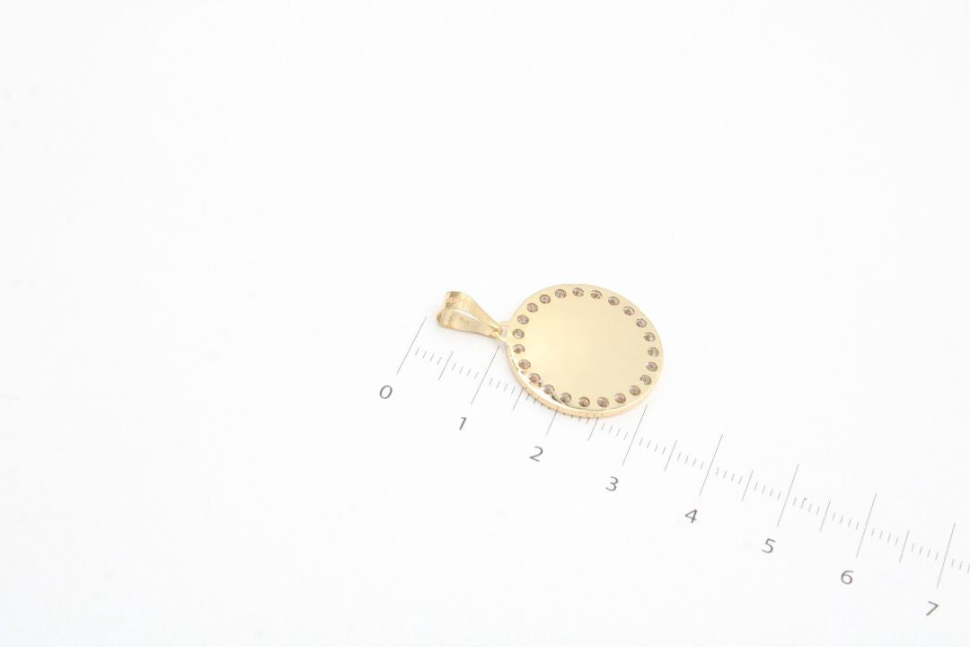Medalla de Oro 14k Sagrado Corazón mod. 3950